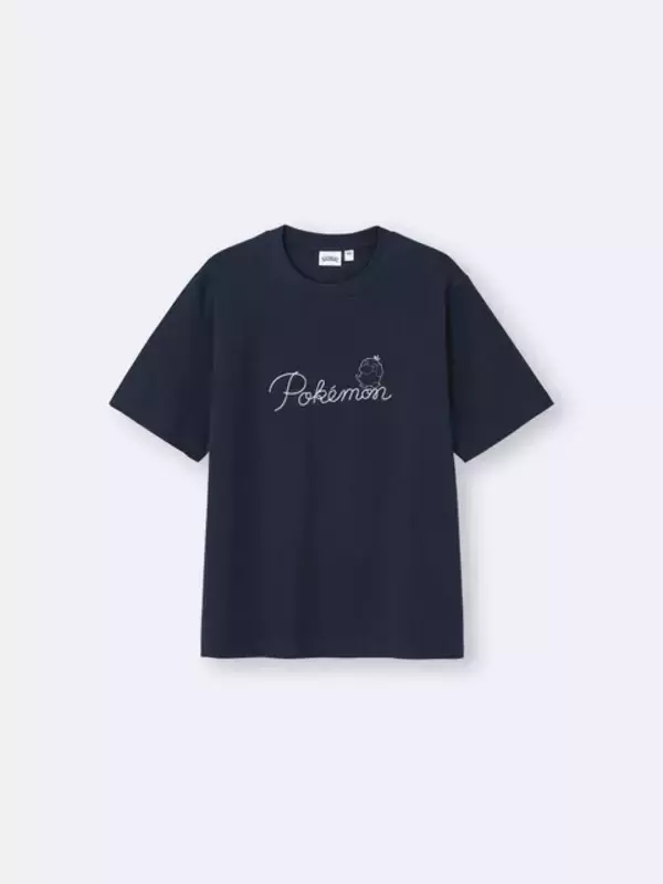 「GUの『ポケモン』コラボが最高にオシャレ！“夏の海”テーマのピカチュウ、ラプラスたちのシルエットTシャツなど全16種」の画像