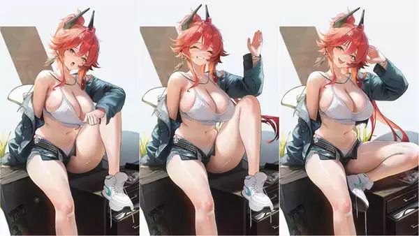 「『勝利の女神：NIKKE』刺激的な「ナユタ」の衣装に、可憐過ぎる「リバーレリオ」も！ 3周年の新ニケ＆新コスは魅力が溢れすぎ【フォトレポ】」の画像