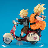 「「ドラゴンボールZ」バイクに乗ったスーパーサイヤ人「孫悟空＆孫悟飯」フィギュアの抽選販売、締切迫る！ディテールにこだわり360度楽しめる」の画像5