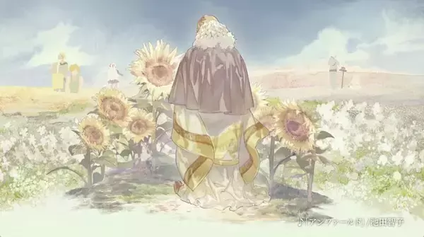 「『FGO』花畑に溶け込みそうなサーヴァントたちがエモい……！ 花咲翁やエレシュキガル・オルタ、ロビンフッドらが彩るTVCMから目が離せない」の画像