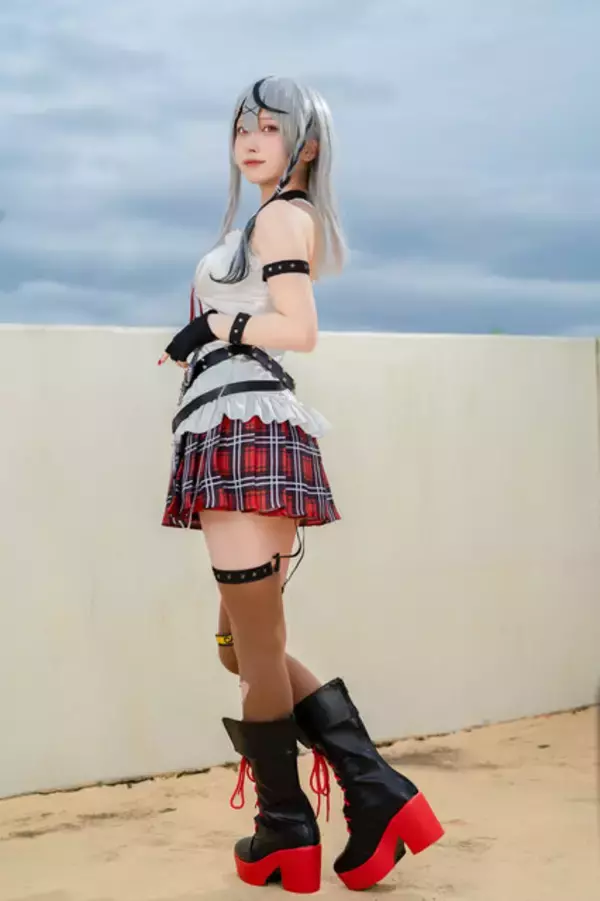 「【コスプレ】「ばっくばっくばく～ん」「ホロライブ」沙花叉クロヱが夏の”ラグコス”に参上！！注目レイヤー・てう【写真8枚】」の画像