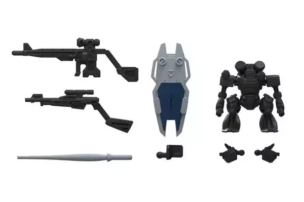 「ガンダムNT-1、ケンプファーら4機体が食玩プラモ「MOBILITY JOINT GUNDAM」に出撃！チョバムアーマーなどを揃えた「EXパーツ」も豪華」の画像