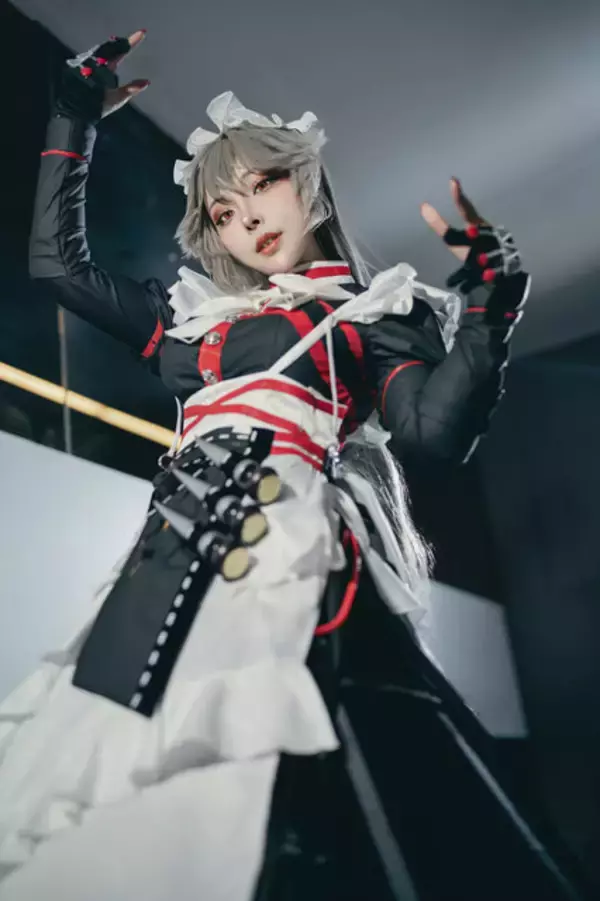 「【コスプレ】『ゼンゼロ』アレクサンドリナから目が離せない！曲線美が豊かな、正しきメイド姿【写真7枚】」の画像