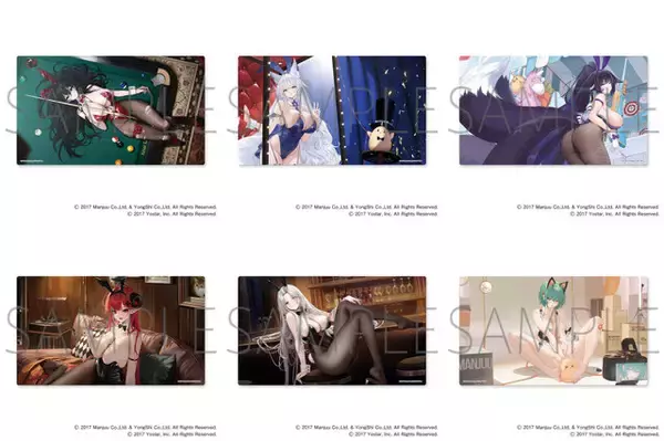 「『アズレン』セクシーなバニーガールたちと添い寝…！BIGベッドシーツや両面抱き枕カバーなど、“バニーフェア2026”グッズが受注販売」の画像