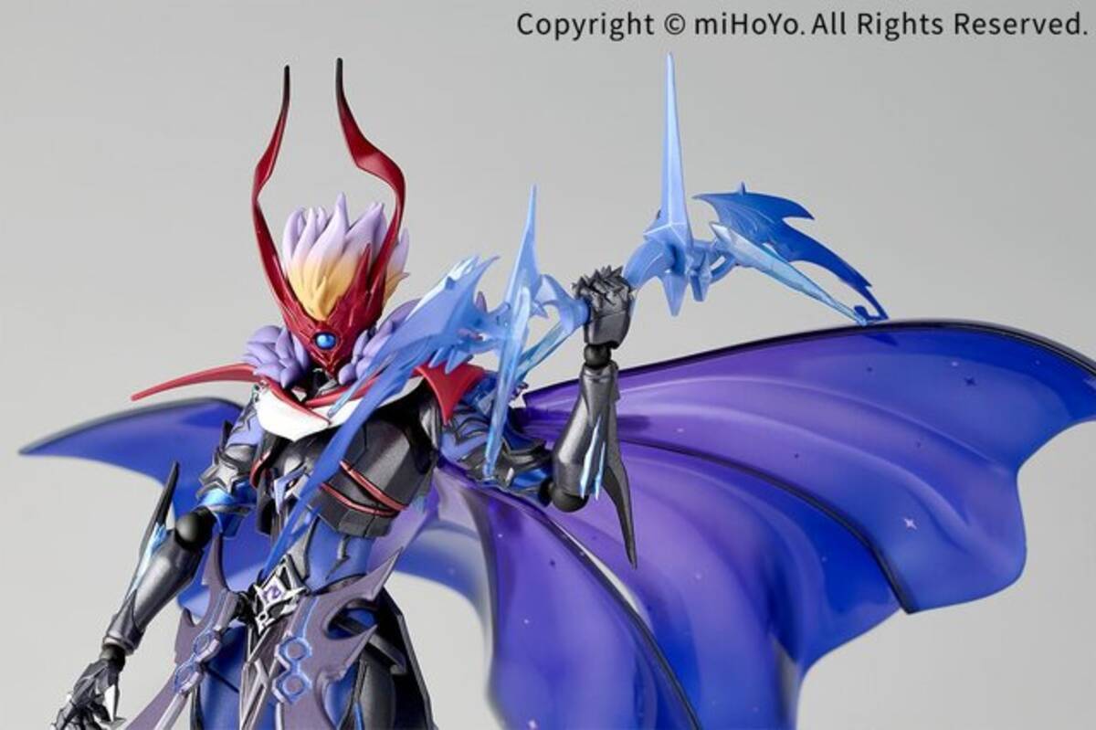原神』タルタリヤが最強の「魔王武装」で立体化！刺々しい装甲で覆った 