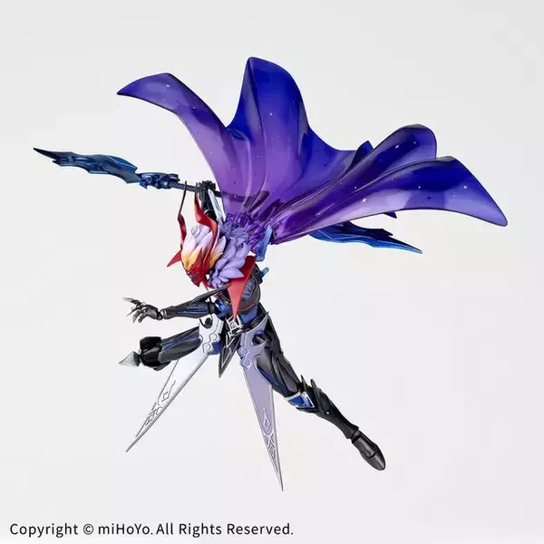 「『原神』タルタリヤが最強の「魔王武装」で立体化！刺々しい装甲で覆った凶悪な姿を、シャープに再現」の画像