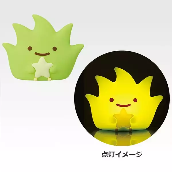 「「すみっコぐらし」新作一番くじに癒される！優しく照らす「えびふらいのしっぽ」ら3人のルームライトが可愛い」の画像
