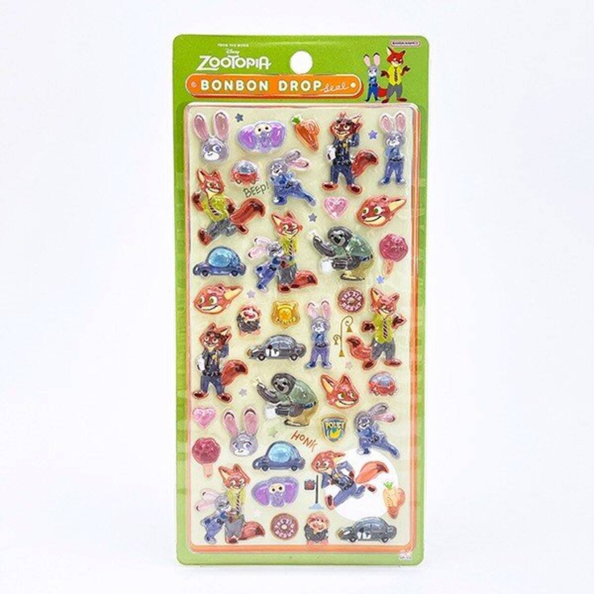 ボンボンドロップシール ディズニー」が抽選販売！ズートピア、くまの 
