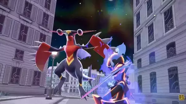 「「メガガブリアスZ」がDLC「M次元ラッシュ」に登場！ 爪が並ぶ巨大な翼で、相手を引き裂く」の画像