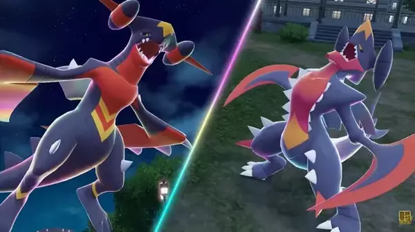 「「メガガブリアスZ」がDLC「M次元ラッシュ」に登場！ 爪が並ぶ巨大な翼で、相手を引き裂く」の画像