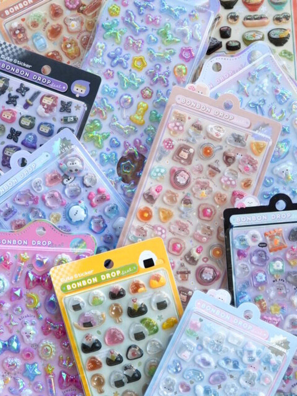 ボンボンドロップシール1月再販情報！和柄、churukiraシリーズなど全28 