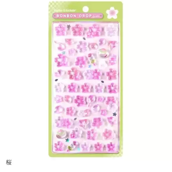 「ボンボンドロップシール1月再販情報！和柄、churukiraシリーズなど全28柄が順次入荷」の画像