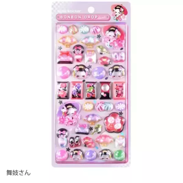 「ボンボンドロップシール1月再販情報！和柄、churukiraシリーズなど全28柄が順次入荷」の画像