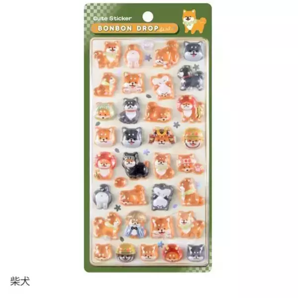 「ボンボンドロップシール1月再販情報！和柄、churukiraシリーズなど全28柄が順次入荷」の画像