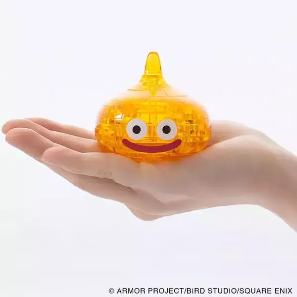 「『ドラクエ』クリスタルのように輝く「スライム」が美しい！初心者でも楽しめる立体ジグソーパズル全3種が発売間近」の画像