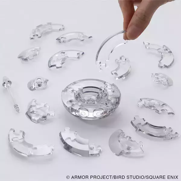 「『ドラクエ』クリスタルのように輝く「スライム」が美しい！初心者でも楽しめる立体ジグソーパズル全3種が発売間近」の画像