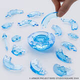 「『ドラクエ』クリスタルのように輝く「スライム」が美しい！初心者でも楽しめる立体ジグソーパズル全3種が発売間近」の画像2