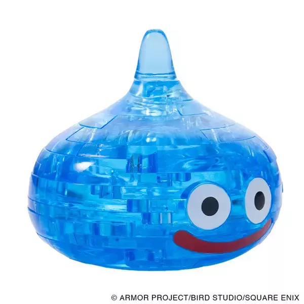 「『ドラクエ』クリスタルのように輝く「スライム」が美しい！初心者でも楽しめる立体ジグソーパズル全3種が発売間近」の画像