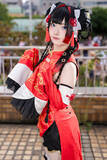 「【コスプレ】月ノ美兎チャイナ衣装コスがめちゃ可愛い！注目レイヤー”えびせんべい”細部までこだわりの衣装とハイクオリティウィッグも必見！【写真8枚】」の画像4
