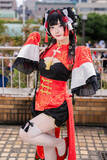 「【コスプレ】月ノ美兎チャイナ衣装コスがめちゃ可愛い！注目レイヤー”えびせんべい”細部までこだわりの衣装とハイクオリティウィッグも必見！【写真8枚】」の画像5