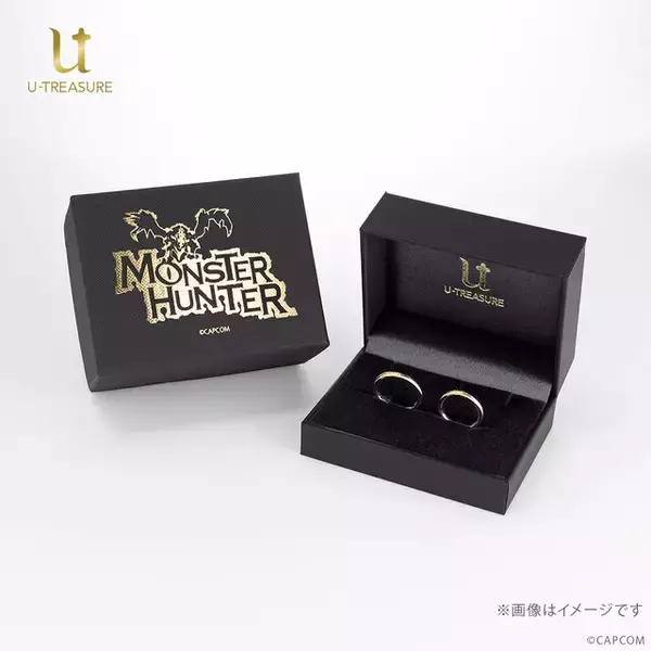 「価格はどれも10万円超え！『モンハン』コラボブライダルリング「ハンターの指輪」に「アルシュベルド」「ラギアクルス」モデルが追加」の画像