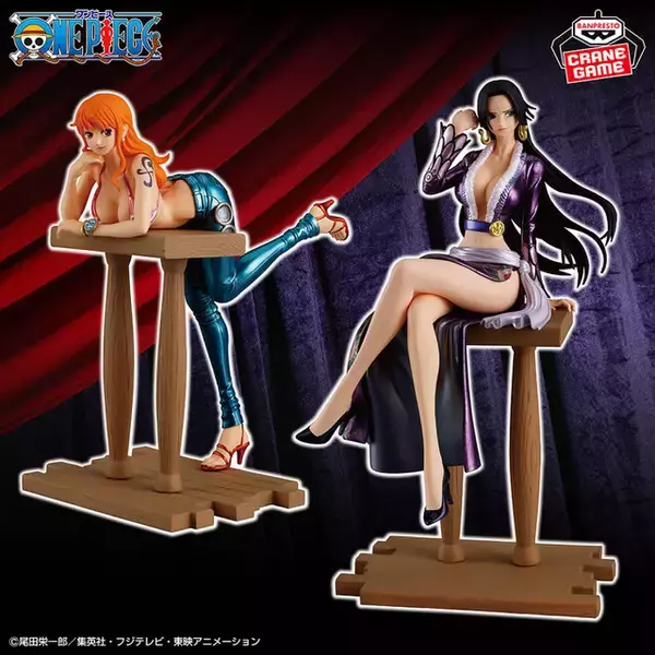 「「ワンピース」人気のナミ、ハンコックフィギュアが豪華メタリック仕様に！躍動感満載のギア5ルフィなど、雑貨含む全7商品をプライズ展開」の画像