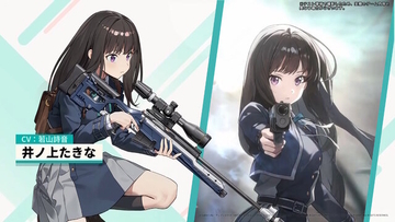 千束、たきなの健康的なトレーニングウエア姿！『勝利の女神：NIKKE』×「リコリコ」コラボ、新衣装が“背中で魅せるポーズ”への期待を煽る