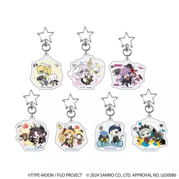 「サンリオ×『FGO』コラボグッズの先行通販締切が迫る！アルトリア×ハローキティや、エルキドゥ×ララなどキュートなラインナップ」の画像