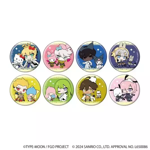 「サンリオ×『FGO』コラボグッズの先行通販締切が迫る！アルトリア×ハローキティや、エルキドゥ×ララなどキュートなラインナップ」の画像