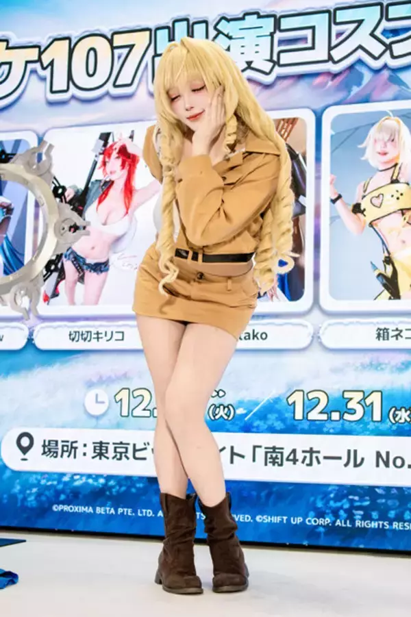 「【コスプレ】『NIKKE』ナユタ、クラウン、ドロシーらがコミケに勢揃い！異次元ボディで魅了する日中美女レイヤーまとめ【写真33枚】」の画像