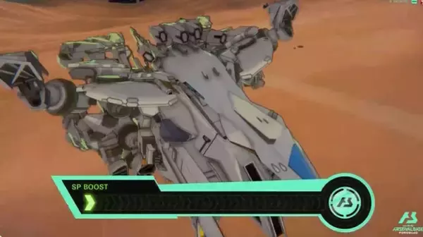 「映画オリジナルMS「アリュゼウス」が描き下ろしカード化！『ガンダム アーセナルベース』に参戦、ゲーム内でMS形態からフライト・フォームへの変形を披露」の画像