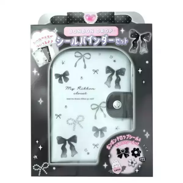 「「ボンボンドロップシール」にバインダーセット新登場！「キャンディツインズ」など全4種が公式オンラインストアで販売開始」の画像