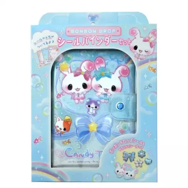 「「ボンボンドロップシール」にバインダーセット新登場！「キャンディツインズ」など全4種が公式オンラインストアで販売開始」の画像