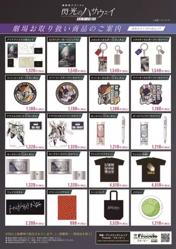 「HGガンプラ「Ξガンダム［クリアカラー］ 劇場公開記念パッケージ」に痺れる！「閃光のハサウェイ キルケーの魔女」上映劇場にて先行販売」の画像