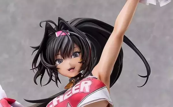 「ふとももの肉感が凄い！『勝利の女神：NIKKE』よりチアリーディング衣装の「ベイ」1/4スケールフィギュアが大迫力」の画像