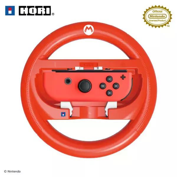 「『マリオカート ワールド』をドライブ感覚でプレイ！Joy-Conをセットするハンドルアタッチメント全4種が予約受付中」の画像
