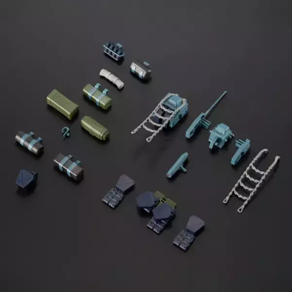 「「装甲騎兵ボトムズ」HG スコープドッグ用拡張パーツセット1～8が予約受付実施！パイロットフィギュアや武装、エフェクトまでさまざま」の画像