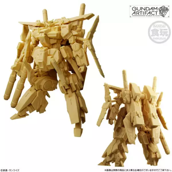 「百式やジ・O、ZZガンダムなど人気MSを収録！単色だからこそカッコ良い「ガンダムアーティファクト」第5弾発売」の画像