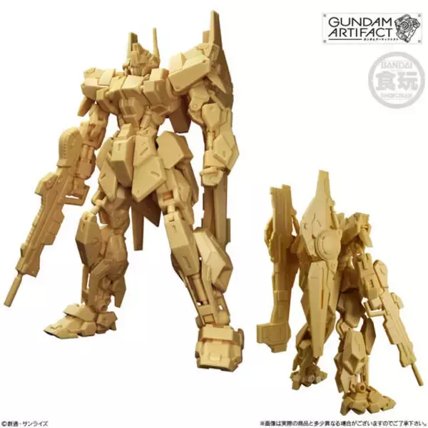 「百式やジ・O、ZZガンダムなど人気MSを収録！単色だからこそカッコ良い「ガンダムアーティファクト」第5弾発売」の画像