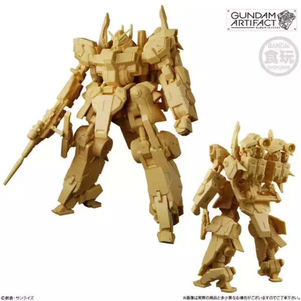 「百式やジ・O、ZZガンダムなど人気MSを収録！単色だからこそカッコ良い「ガンダムアーティファクト」第5弾発売」の画像