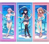 「宝多六花の“ほぼ等身大”ふともも！劇場版「グリッドマン ユニバース」夏休みモチーフの新規描き下ろしイラストグッズが登場」の画像1