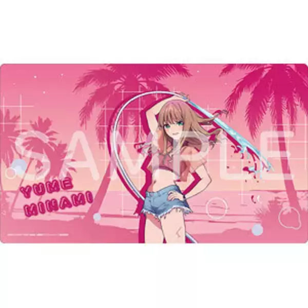 「宝多六花の“ほぼ等身大”ふともも！劇場版「グリッドマン ユニバース」夏休みモチーフの新規描き下ろしイラストグッズが登場」の画像