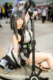 「【コスプレ】スレンダーな台湾美女が大鎌を手に美脚を披露！『アークナイツ』ラ・プルマの美貌に酔いしれる【写真8枚】」の画像6