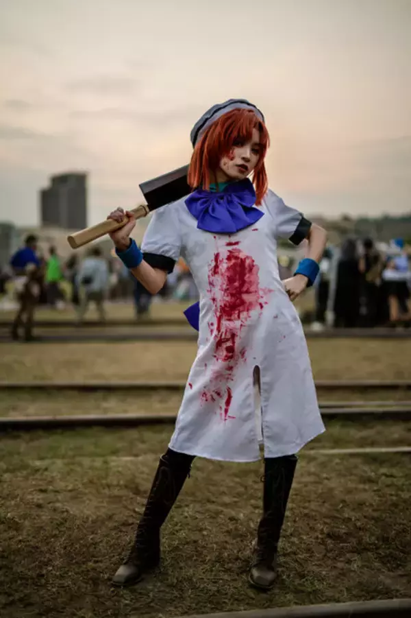 「【コスプレ】『ひぐらしのなく頃に』竜宮レナの表情がドラマみたい！狂気を感じさせるクオリティ　【写真7枚】」の画像