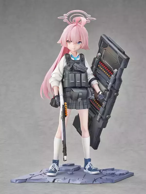 「『ブルアカ』“おじさん”とは異なる歴戦の風格！フル装備の「ホシノ（臨戦）」1/7スケールフィギュアが予約締切間近」の画像