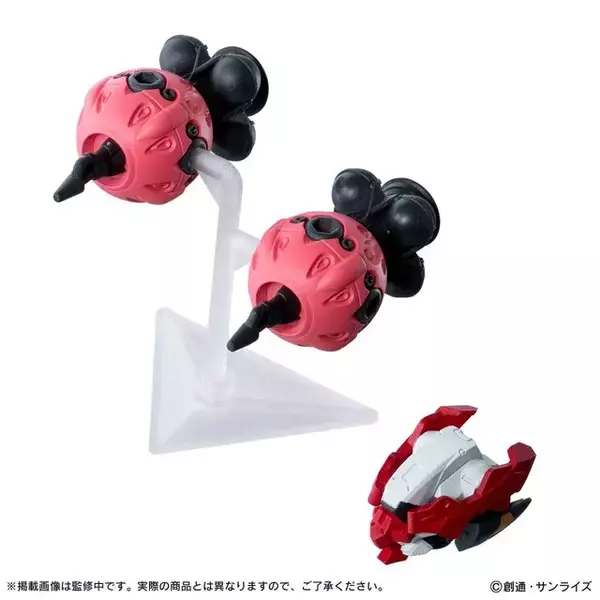 「「ジークアクス」や「赤いガンダム」をカスタマイズ！ガシャポン「モビルスーツ アンサンブル」特別弾がオンライン限定販売」の画像