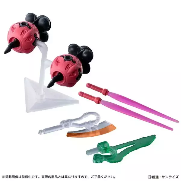 「「ジークアクス」や「赤いガンダム」をカスタマイズ！ガシャポン「モビルスーツ アンサンブル」特別弾がオンライン限定販売」の画像