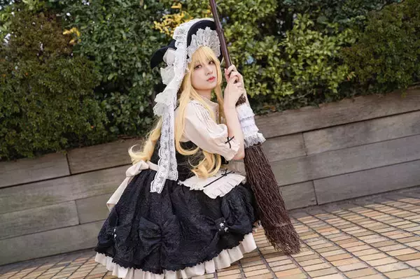 コスプレ】『東方Project』霧雨魔理沙、怪異を解決すべく池袋に見参 