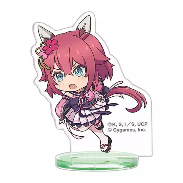 「ミニ「ウマ娘」が全力疾走！「シングレ」描き起こしアクスタ全15種がどれもキュート」の画像