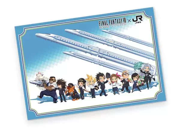 「ティファ、エアリスたちが鉄道職員の姿で旅を彩る！『FF7』×「JR東海」コラボ開催」の画像